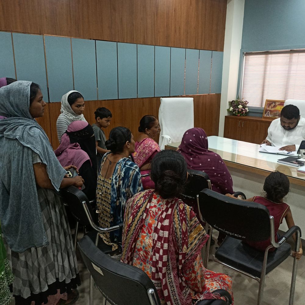 પોરબંદર આવાસ યોજનામાં પાણી વિતરણ બંધ