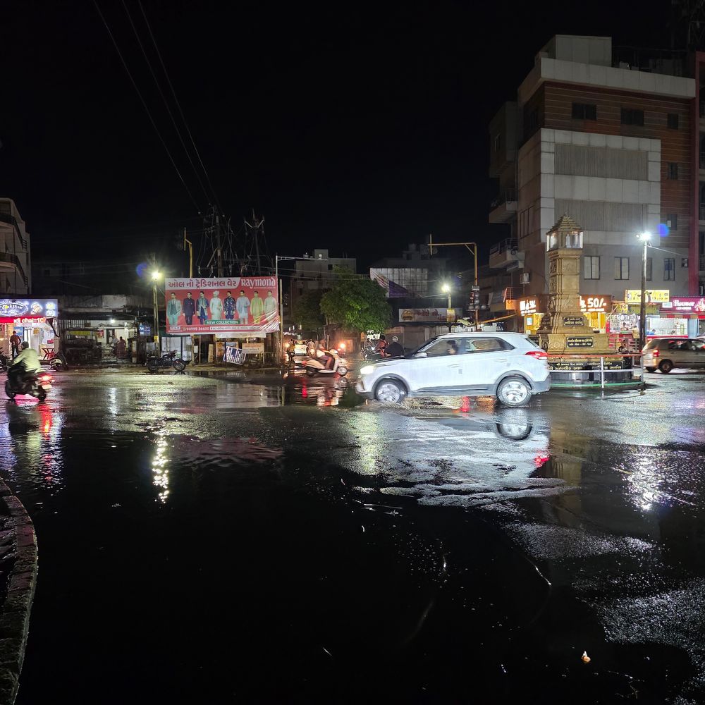 સાબરકાંઠાના ત્રણ તાલુકામાં વરસાદ નોંધાયો:તલોદમાં એક ઇંચ, હિંમતનગરમાં અડધો ઇંચ વરસાદ