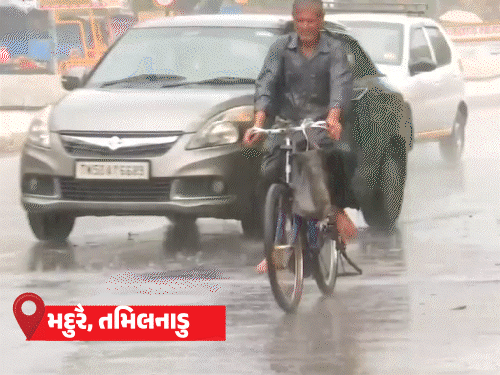 11 રાજ્યોમાં વાવાઝોડા-વરસાદ, આગ્રામાં રસ્તાઓ ધસી પડ્યા