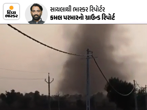સાયલા હાઇવે પર ભયાનક 'ડસ્ટ ડેવિલ'નો કહેર