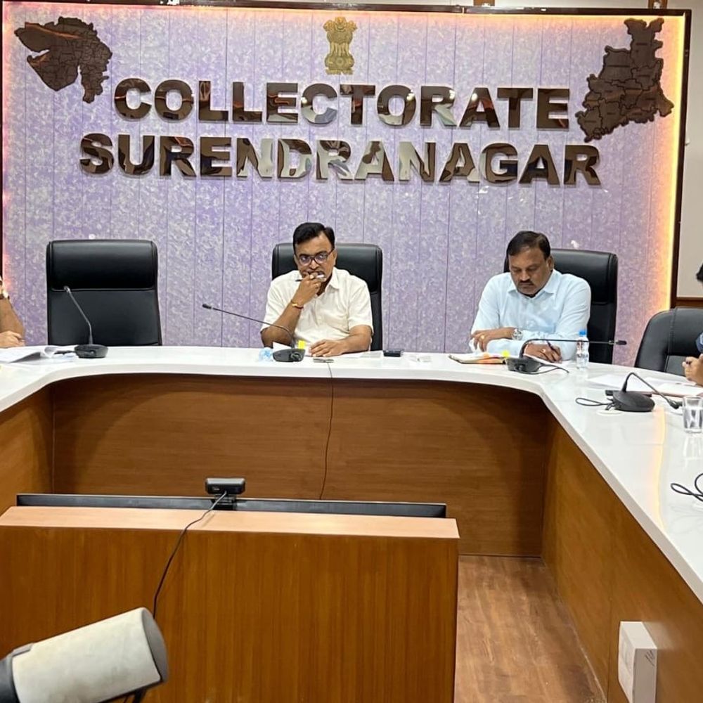 સુરેન્દ્રનગરના નાગરિકો હવે તાલુકા મથકેથી કલેક્ટરને રજૂઆત કરી શકશે:વીડિયો કોન્ફરન્સ દ્વારા સીધી રજૂઆત થઈ શકશે, સમય અને શક્તિની બચત થશે