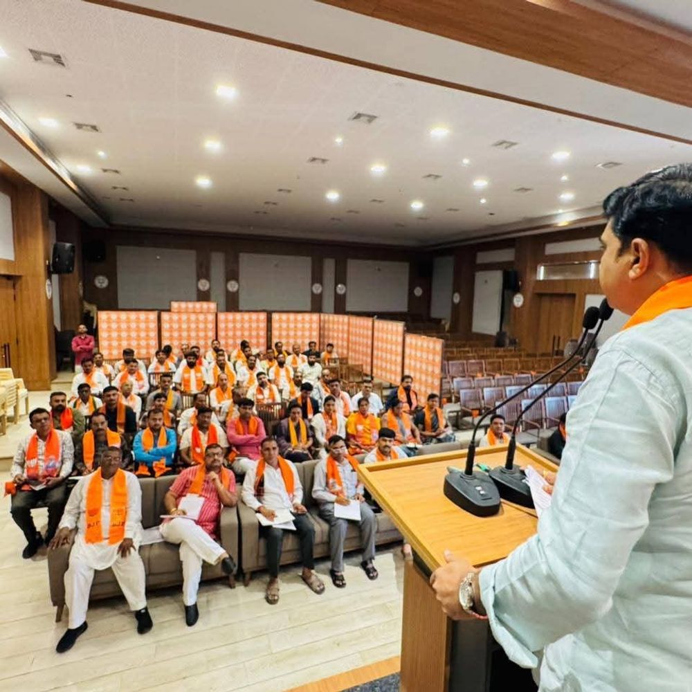 પંડિત દીનદયાળ ઉપાધ્યાય પ્રશિક્ષણ મહાઅભિયાન 2026 કાર્યશાળા યોજાઈ:જિલ્લા ભાજપના 'નમો કમલમ્' કાર્યાલયે આગેવાનોને માર્ગદર્શન અપાયું