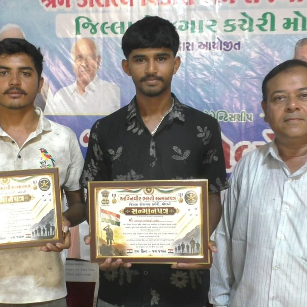 મોરબીમાં મેગા જોબ ફેર યોજાયો:કાંતિ અમૃતિયાએ કહ્યું- સરકાર યુવાનોને માત્ર ઘરઆંગણે જ નહીં, વિદેશમાં પણ આગળ વધવાની તક પૂરી પાડે છે