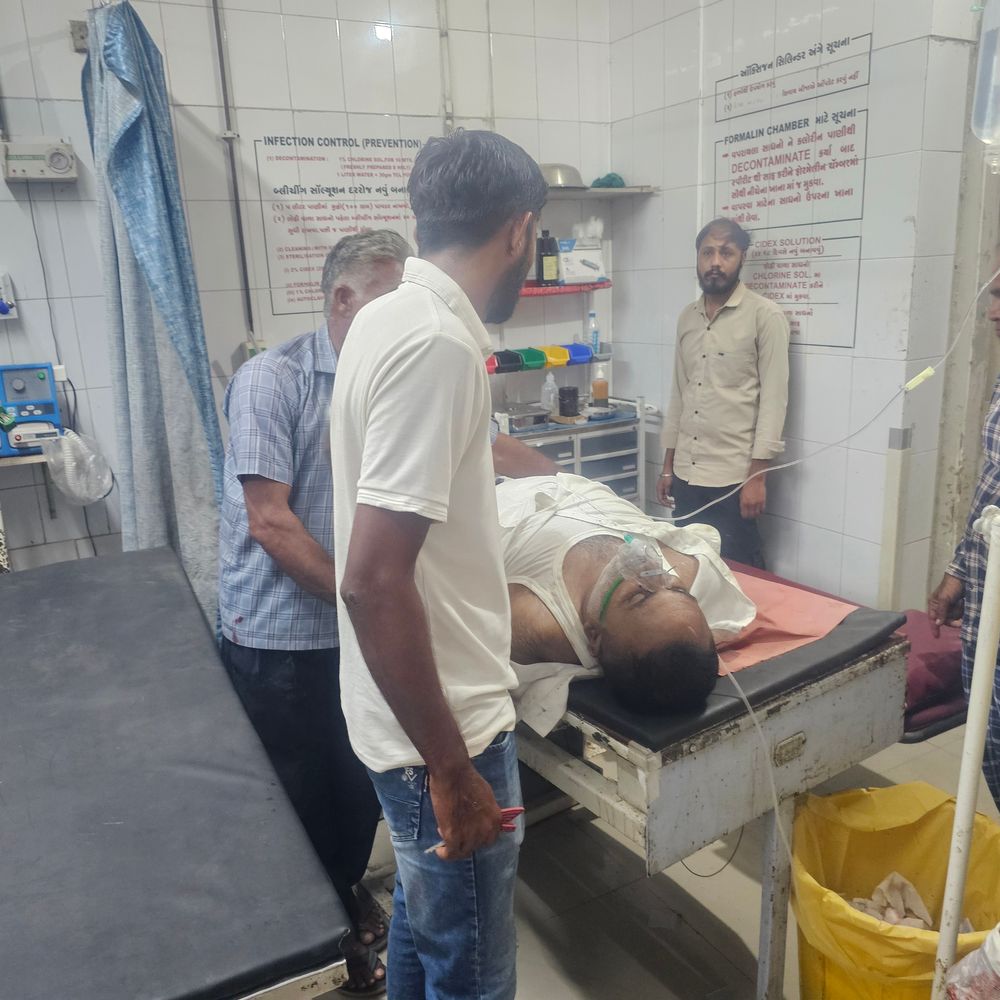 ગીરગઢડા ટ્રિપલ અકસ્માતમાં મૃત્યુઆંક 2 થયો:સારવાર દરમિયાન અમરેલીના વૃદ્ધનું ભાવનગર સિવિલમાં મોત, પોલીસ તપાસ ચાલુ