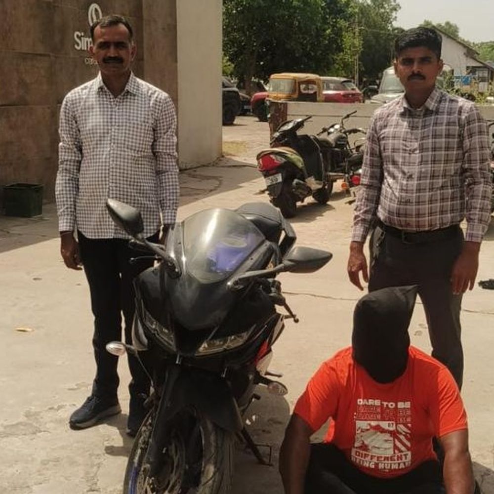 મોરબીમાં ચીલઝડપ કરનાર રીઢો આરોપી ઝડપાયો:CCTV, સર્વેલન્સથી પકડાયો, ચેઈન સ્નેચિંગની કબૂલાત