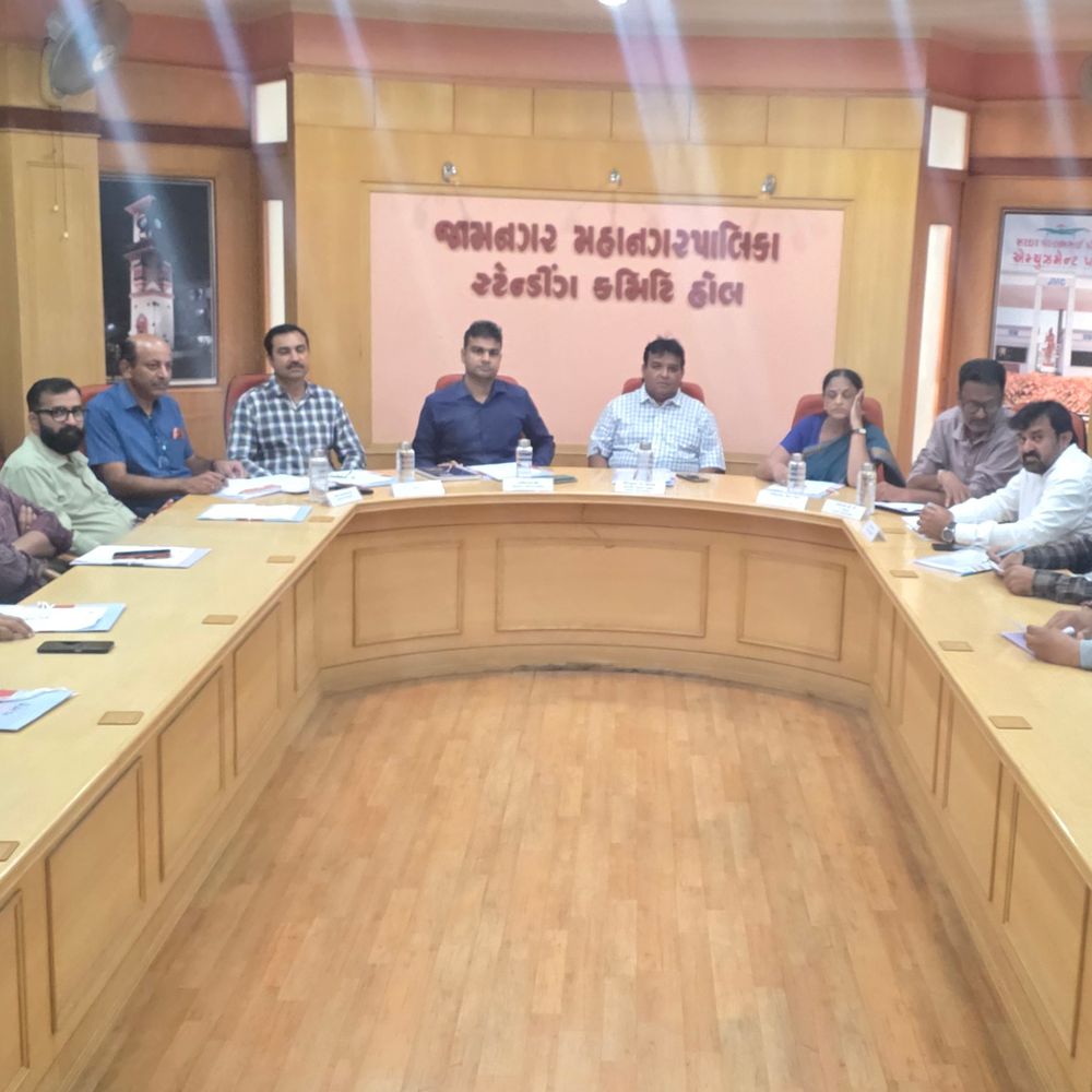 જામનગર મનપાની પ્રથમ સ્ટેન્ડિંગ કમિટી મળી:₹3.80 કરોડના વિકાસ કામો મંજૂર, ભંગારથી ₹10 લાખની આવક