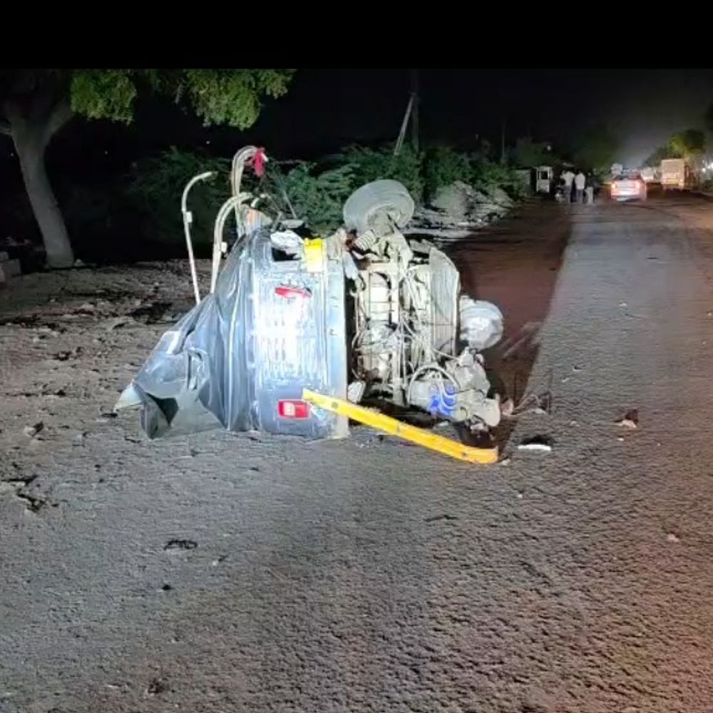 મોરબીમાં કારની ટક્કરે 60 વર્ષીય મહિલાનું મોત:વાવડી ચોકડી પાસે ઓટો રિક્ષાને હડફેટે લેતા સર્જાયો અકસ્માત