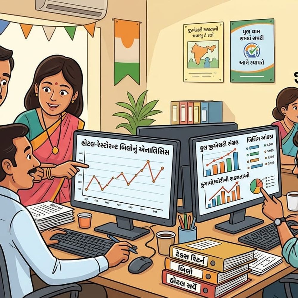 જૂનાગઢ અને ગીર સોમનાથની હોટલો પર GST તપાસ