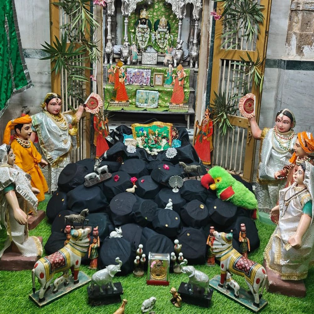 પાટણના વિઠ્ઠલનાથજી મંદિરે અધિક માસમાં મનોરથ:હરિહરના સમન્વય સાથે અમાસે અન્નકૂટ અને મહાદેવ દર્શન