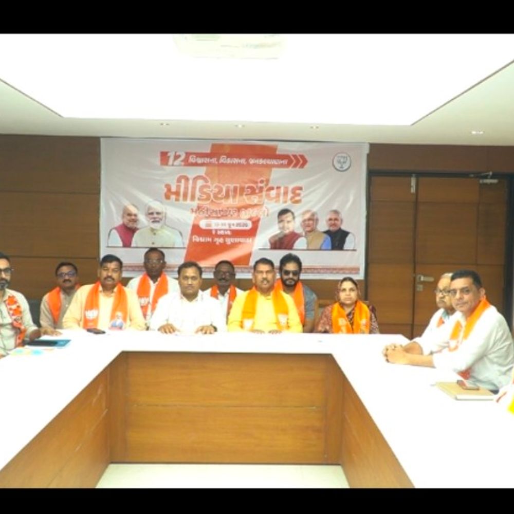 મોદી સરકારની 12 વર્ષની સિદ્ધિઓ:પ્રભારી મંત્રી બરંડાએ વિકાસયાત્રા, સુશાસન અને ઐતિહાસિક સિદ્ધિઓ ગણાવી; વૈશ્વિક સર્વેમાં 75% અપ્રુવલ રેટિંગ સાથે મોદી દુનિયાના સૌથી લોકપ્રિય નેતા