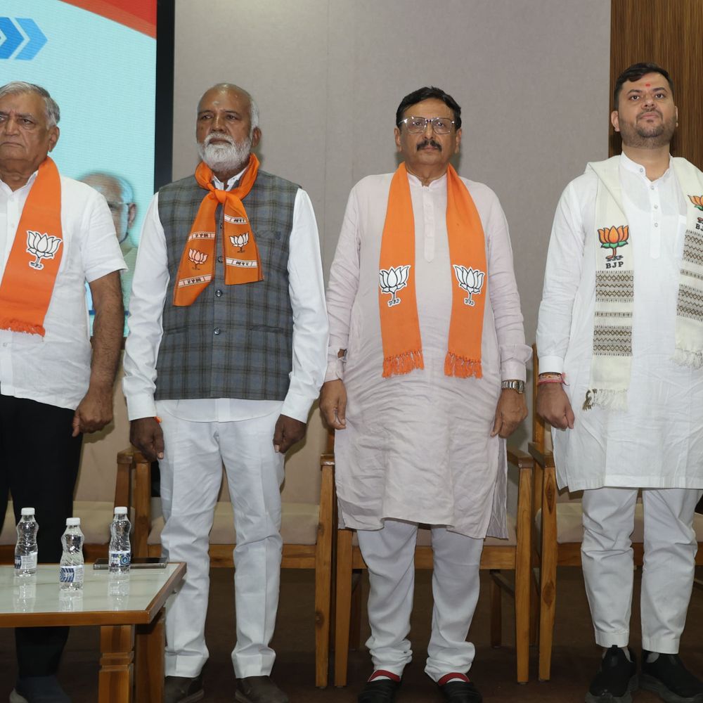 મોરબીમાં ‘વિશ્વાસ, વિકાસ, જનકલ્યાણ અભિયાન’ શરૂ:પ્રભારી મંત્રી ત્રિકમ છાંગા, સાંસદ વિનોદ ચાવડાએ સરકારની સિદ્ધિઓ વર્ણવી
