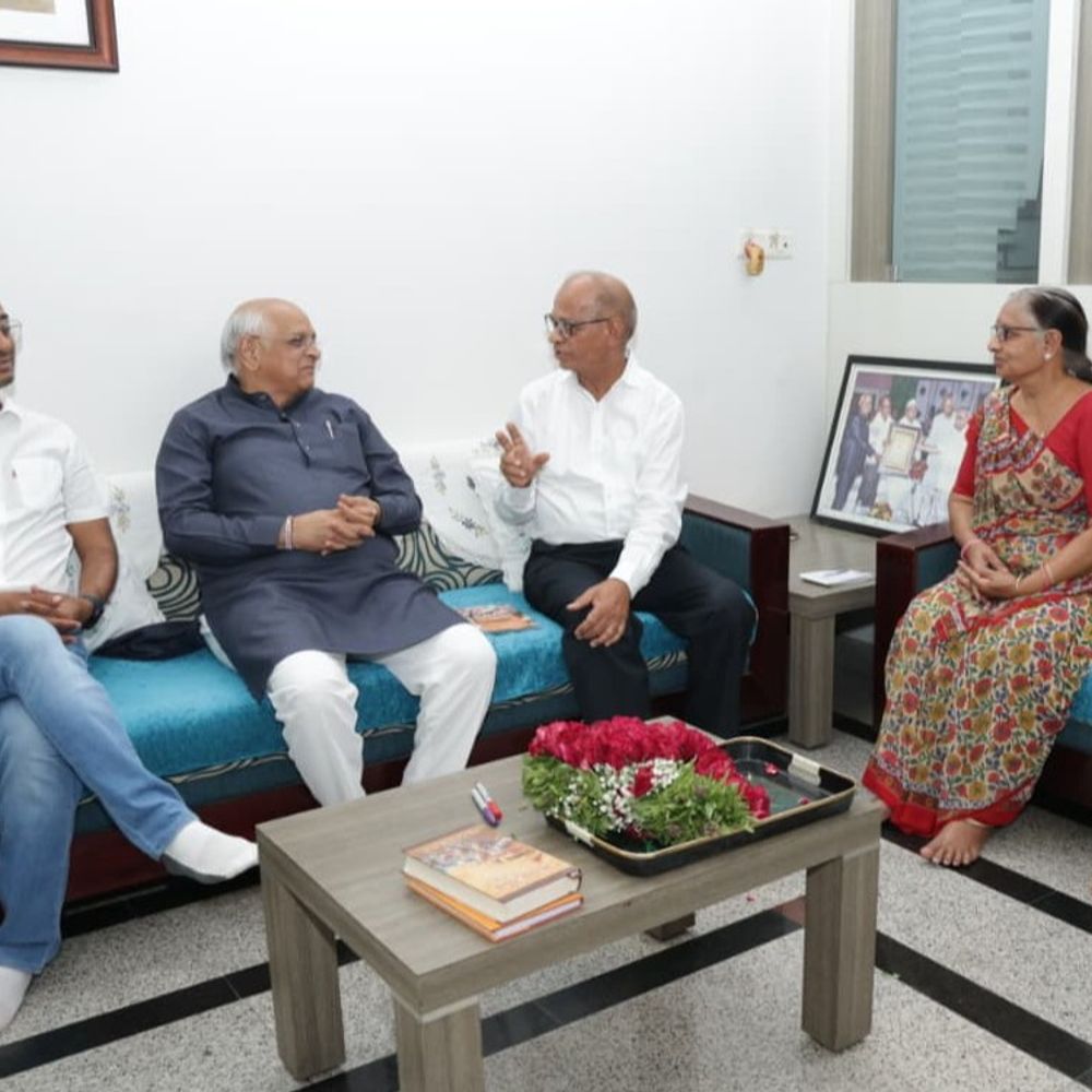 મહેસાણાની મુલાકાતે મુખ્યમંત્રી:વિવિધ ક્ષેત્રના અગ્રણીઓ સાથે મુલાકાત કરી, સંઘની સમન્વય બેઠકમાં હાજરી આપી