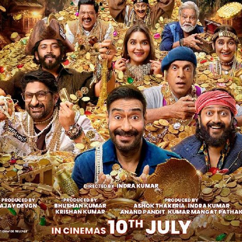 'M' નીચે છુપાયેલા ખજાનાની શોધમાં ફરી 'ધમાલ' ગેંગની વાપસી:ફ્રેન્ચાઇઝની ચોથી ફિલ્મમાં દરિયાઈ લૂંટારાઓનો ટ્વિસ્ટ; અજય દેવગણે પ્રેશર પર ખૂલીને વાત કરી