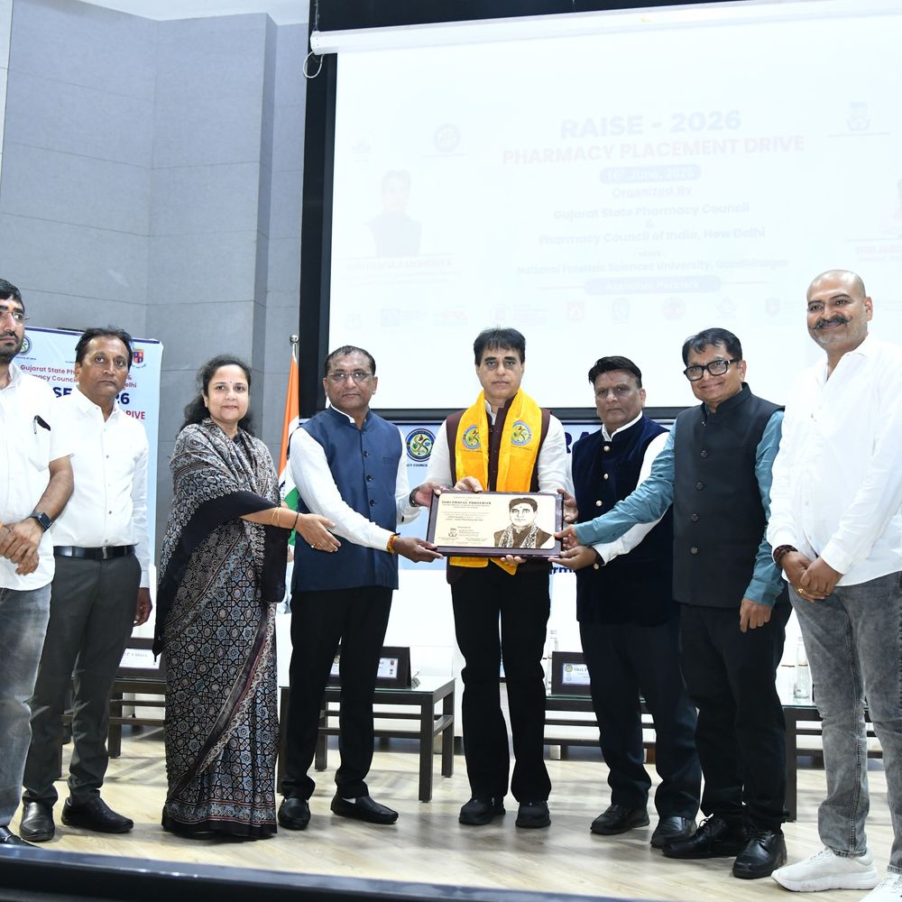‘ગુજરાત ફાર્મા ક્ષેત્રે દેશનું પાવરહાઉસ’:ગાંધીનગરમાં ‘Raise-2026’ જોબફેરનો પ્રારંભ; 1000થી વધુ યુવાનોને મળશે રોજગારીની તક