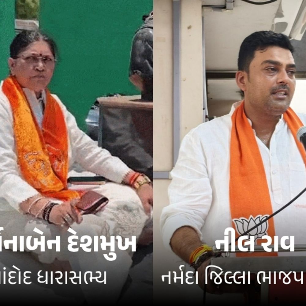 નર્મદા ભાજપ પ્રમુખ નીલ રાવ, MLA દર્શનાબેનને પ્રદેશ ભાજપનું તેડું:દર્શનાબેન દેશમુખને વસાવા સમાજનું સમર્થન, વિવાદ ઉકેલાશે