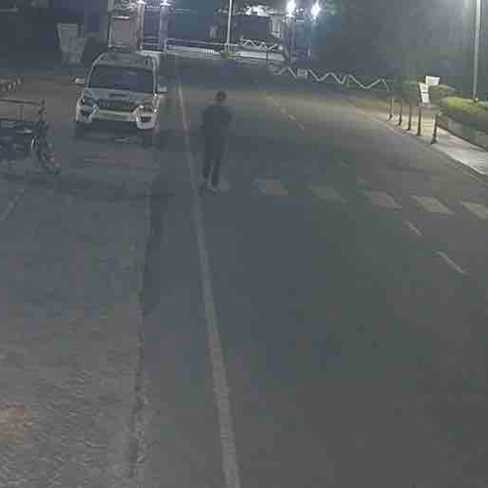 સિંહોએ શિકાર કરેલા યુવકના અંતિમ CCTV સામે આવ્યા:જાહેરમાં લઘુશંકા કરી, સિક્યુરિટીએ રાતે ન જવા વિનંતી કરી પણ યુવક માન્યો નહીં, ખભે બેગ રાખી વતન જવા નીકળી પડ્યો ને મોતને ભેટ્યો