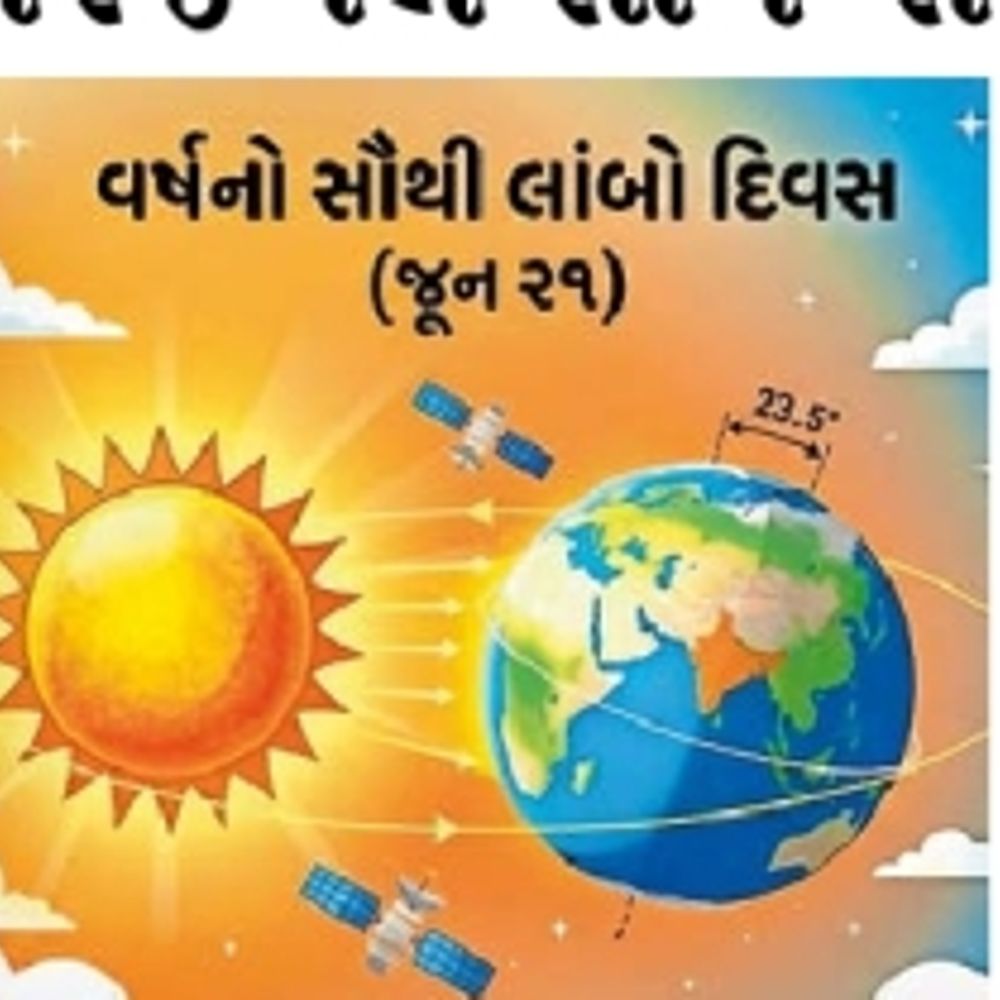 સિટી એન્કર:આજે 13 કલાક 28 મિનિટનો વર્ષનો સૌથી લાંબો દિવસ