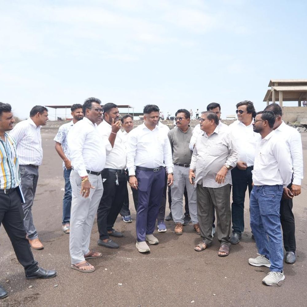 ખેડૂતોની જમીન દરિયામાં સમાતી અટકાવવા સાંસદની સ્થળ મુલાકાત અને અધિકારીઓને સૂચના