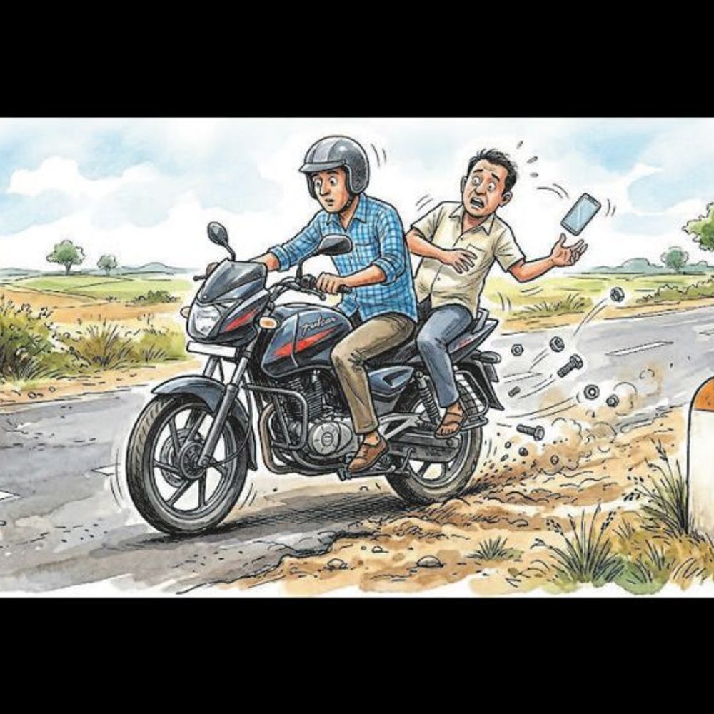 ગાડી કડે ચડી જાય ત્યારે: જીવનના અણધાર્યા વળાંકો અને અકસ્માત