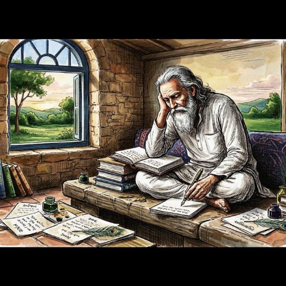 કવિતા: નાસ્તિકનો વિચાર અને આસ્તિકની શ્રદ્ધા…