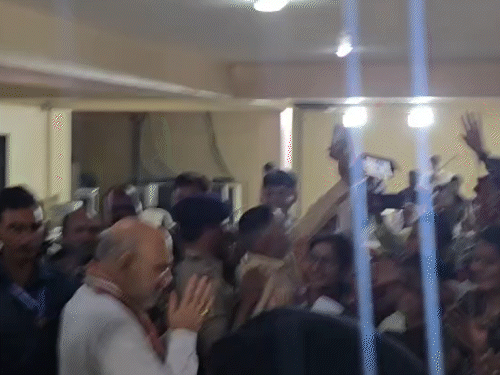 અમિત શાહનો લોકદરબાર: પત્ર લખજો, કામ થશે
