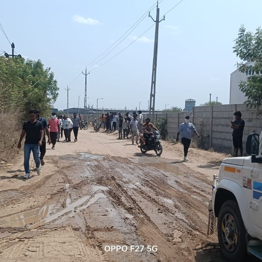 અજાણ્યા વાહનની ટકકરે મોત:મુદરડા-ધોળાસણ રોડ પર અજાણ્યા વાહનની ટક્કરે આધેડનું મોત, પોલીસ તપાસ શરૂ