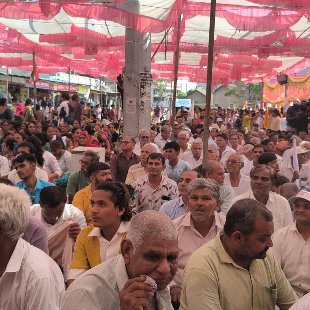 જેતપર ખેડૂત આંદોલન, સરકારના સંવાદના આમંત્રણને ખેડૂતોનો ઇનકાર:6 માંગણીઓ પર લેખિત ખાતરી મળ્યા બાદ જ ચર્ચાની ખેડૂતોએ શરત મૂકી