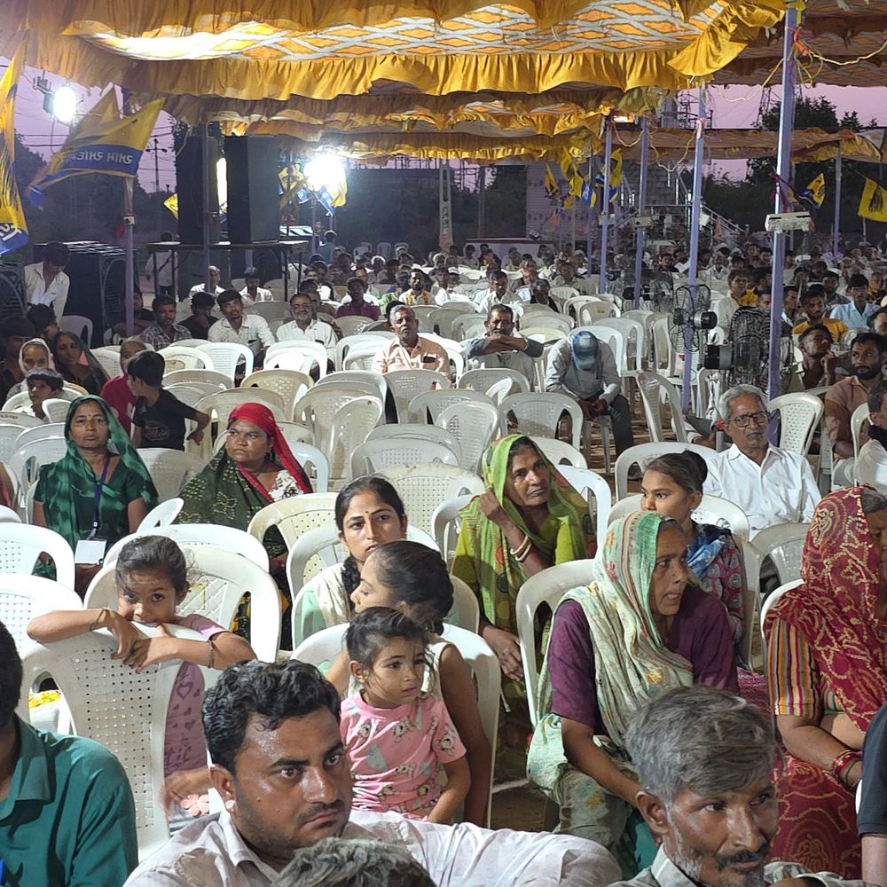 પાવર લાઈન મુદ્દે આપનું ખેડૂત સંમેલન, 5મીએ ગાંધીનગરમાં ઉપવાસ