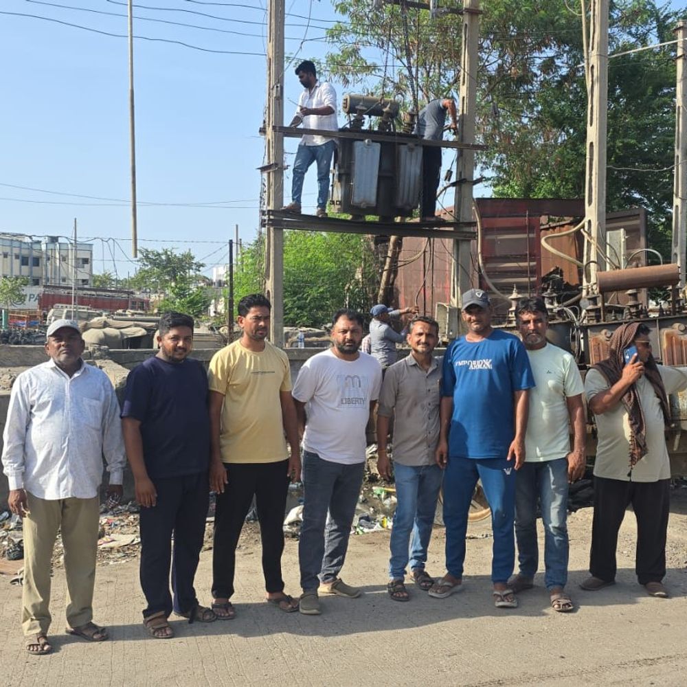 ટંકારામાં 6 મહિનાની વીજ સમસ્યાનો અંત:કોંગ્રેસની રજૂઆત બાદ PGVCL દ્વારા નવું ટ્રાન્સફોર્મર સ્થાપિત