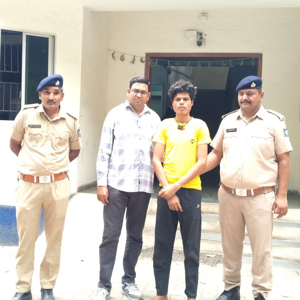 મોરબીના રંગપર નજીક પત્નીની હત્યાના કેસમાં પતિની ધરપકડ:અનૈતિક સંબંધની શંકામાં ગળું દબાવી અને પથ્થરના ઘા મારી હત્યા કરી હતી