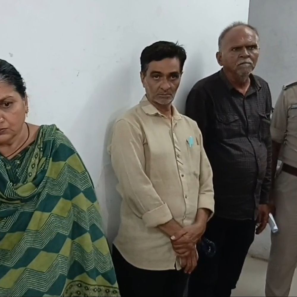મકાનનો ભાડા કરાર કરાવી લઈ ધમકી આપતા ફરિયાદ નોંધાઇ:વેપારી પાસેથી રૂપિયા 21 લાખનું 35 લાખ વ્યાજ વસુલનાર ત્રિપુટી પકડાઈ, જેલ હવાલે