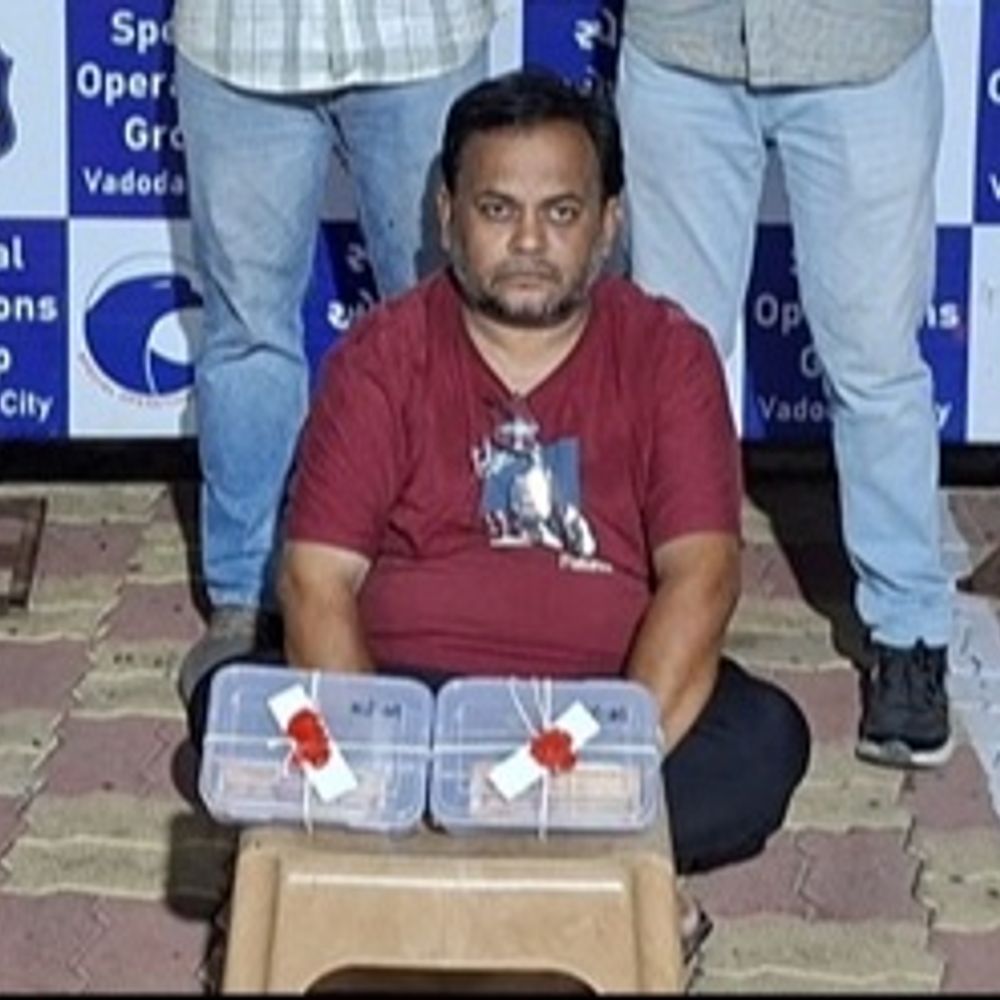રૂ.200ની 60 નકલી નોટો સાથે એકની ધરપકડ:આરોપીનો કેશ ડિપોઝિટમાં ખોટી નોટો નાખતા ભાંડો ફૂટ્યો, વડોદરા SOGની કાર્યવાહી