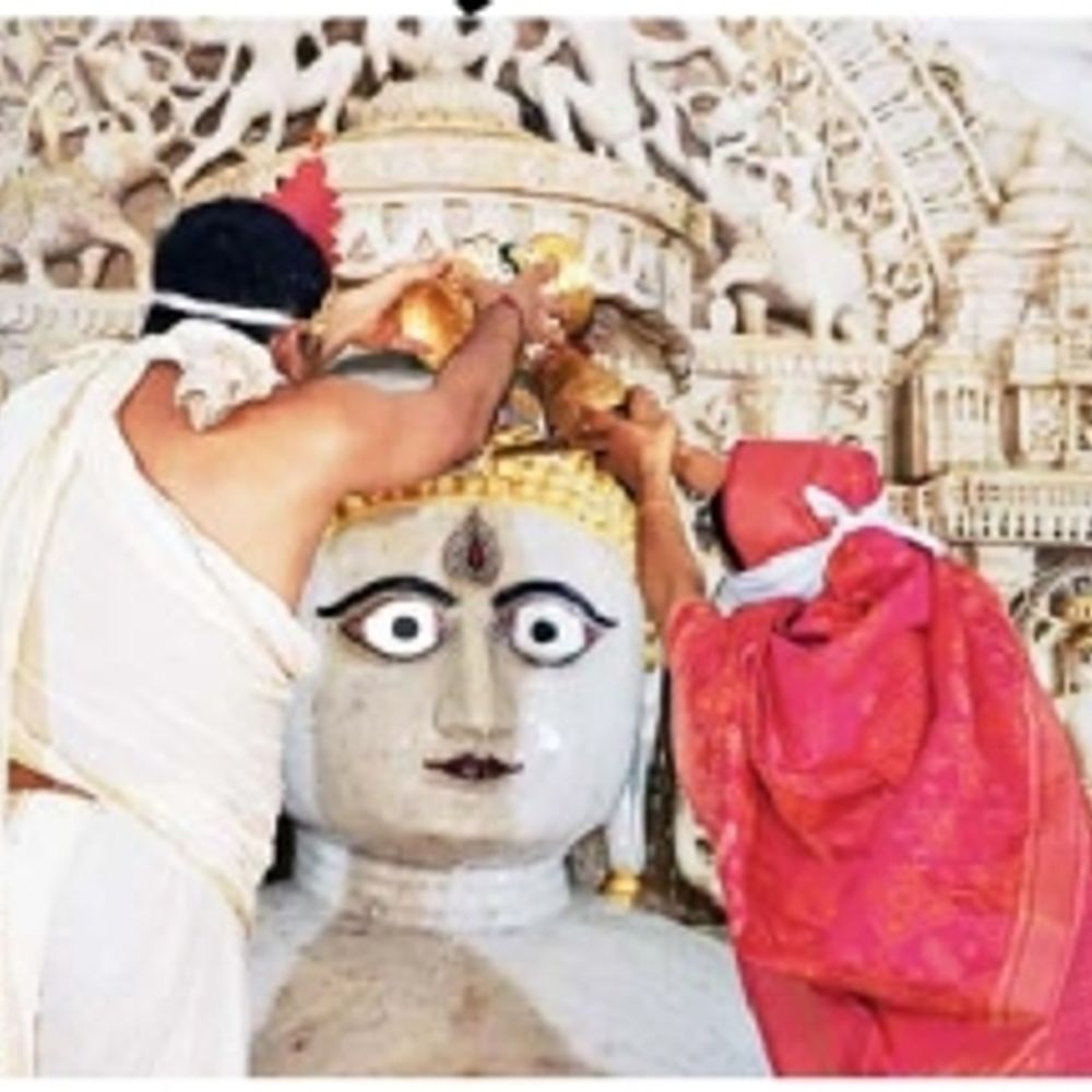 જિનાલયમાં શુદ્ધિકરણ અનુષ્ઠાન અને 424મો સાલગિરા મહોત્સવ
