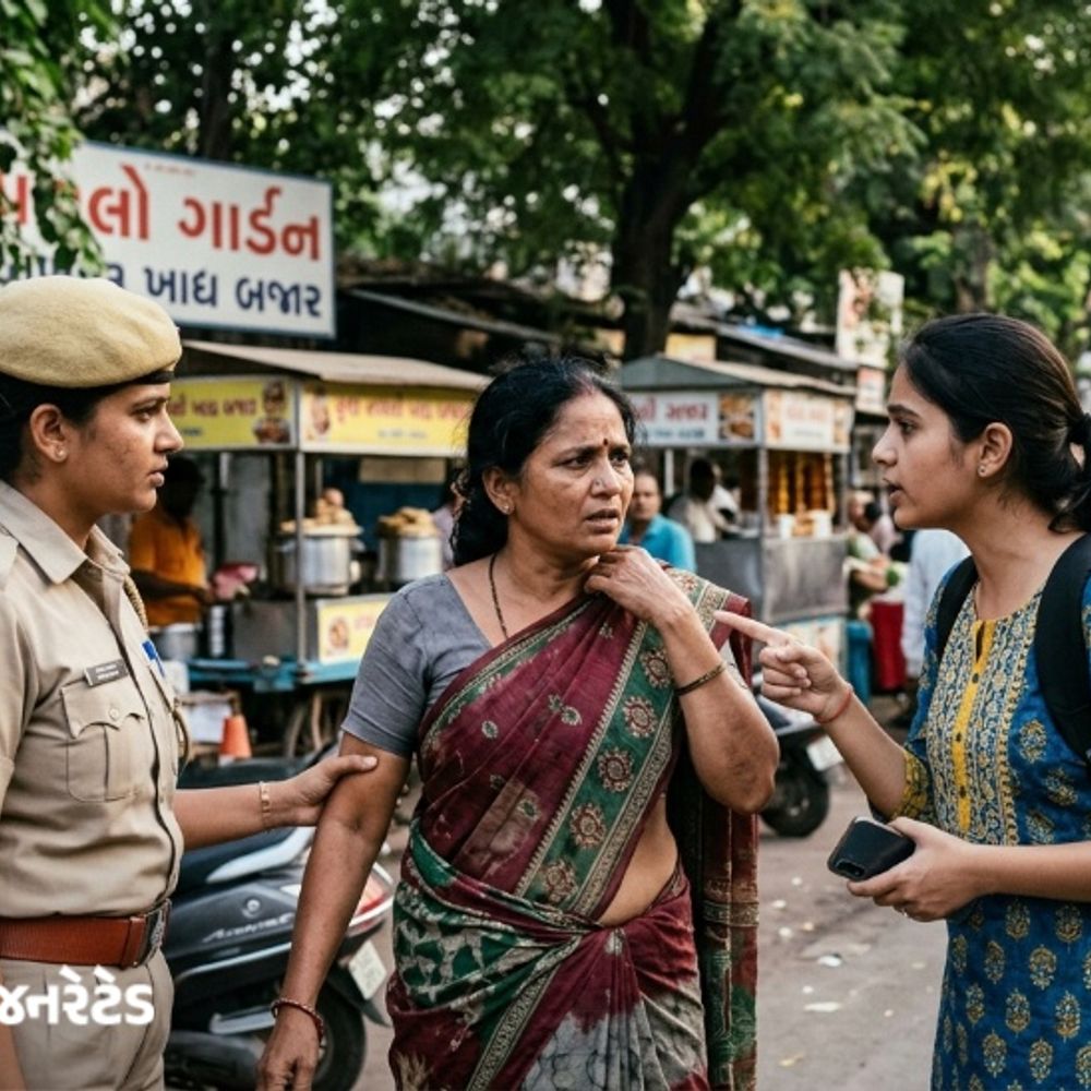 શાતિર મહિલા ચોરને ઝડપી લેવા ફરિયાદીએ જાળ બીછાવી:લો-ગાર્ડન પાસેથી પર્સ ચોરી કરના મહિલાની પોલીસે એટકાયત કરી, સેટેલાઈટમાં પતિનો પત્ની પર જીવલેણ હુમલો