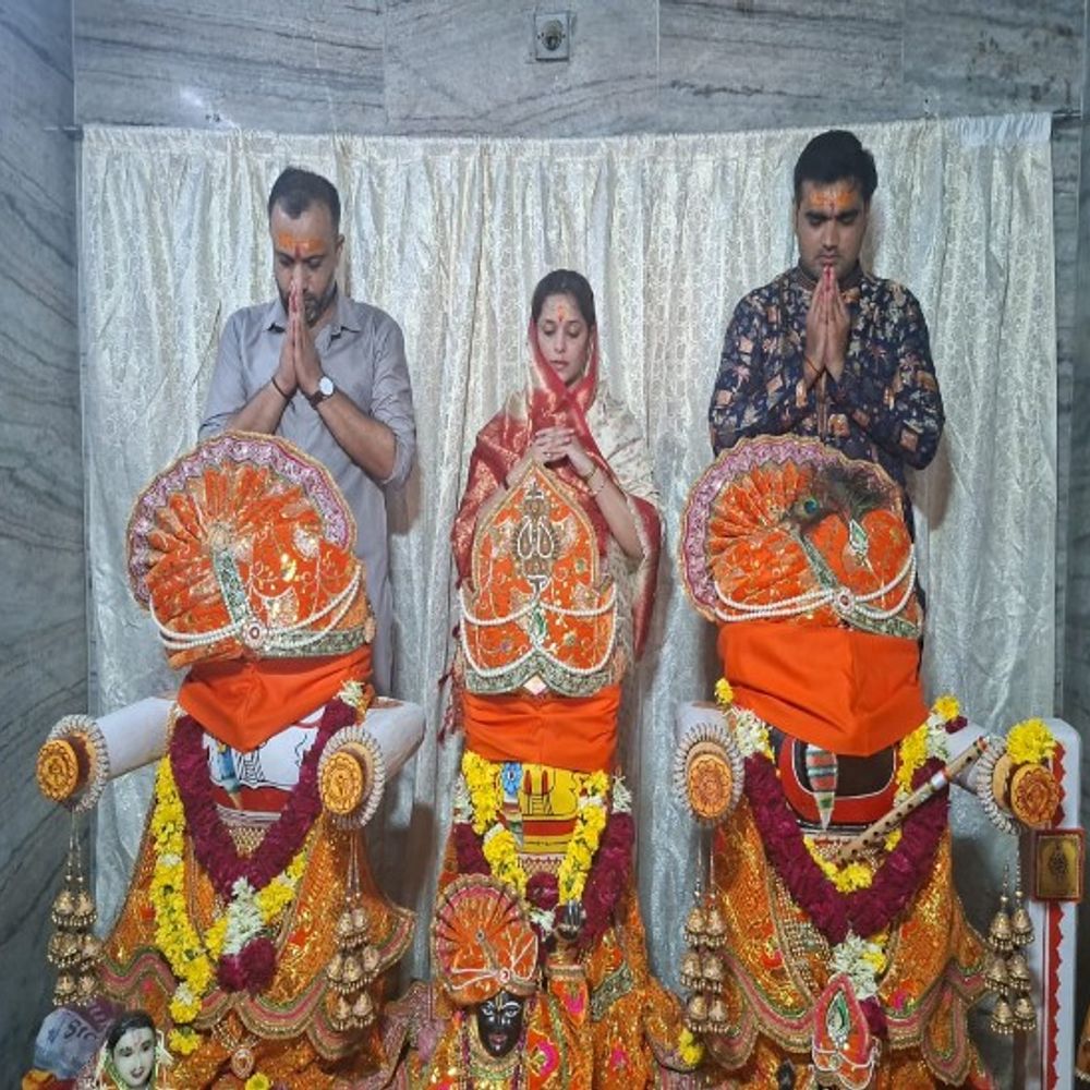 ભગવાન જગન્નાથજીની રથયાત્રા પહેલા 'નેત્રોત્સવ' વિધિ સંપન્ન:મોસાળમાં ભગવાનને આંખો પર મધ લગાવી પટ્ટી બંધાઈ, ગુરુવારે નગરચર્યા પર નીકળશે