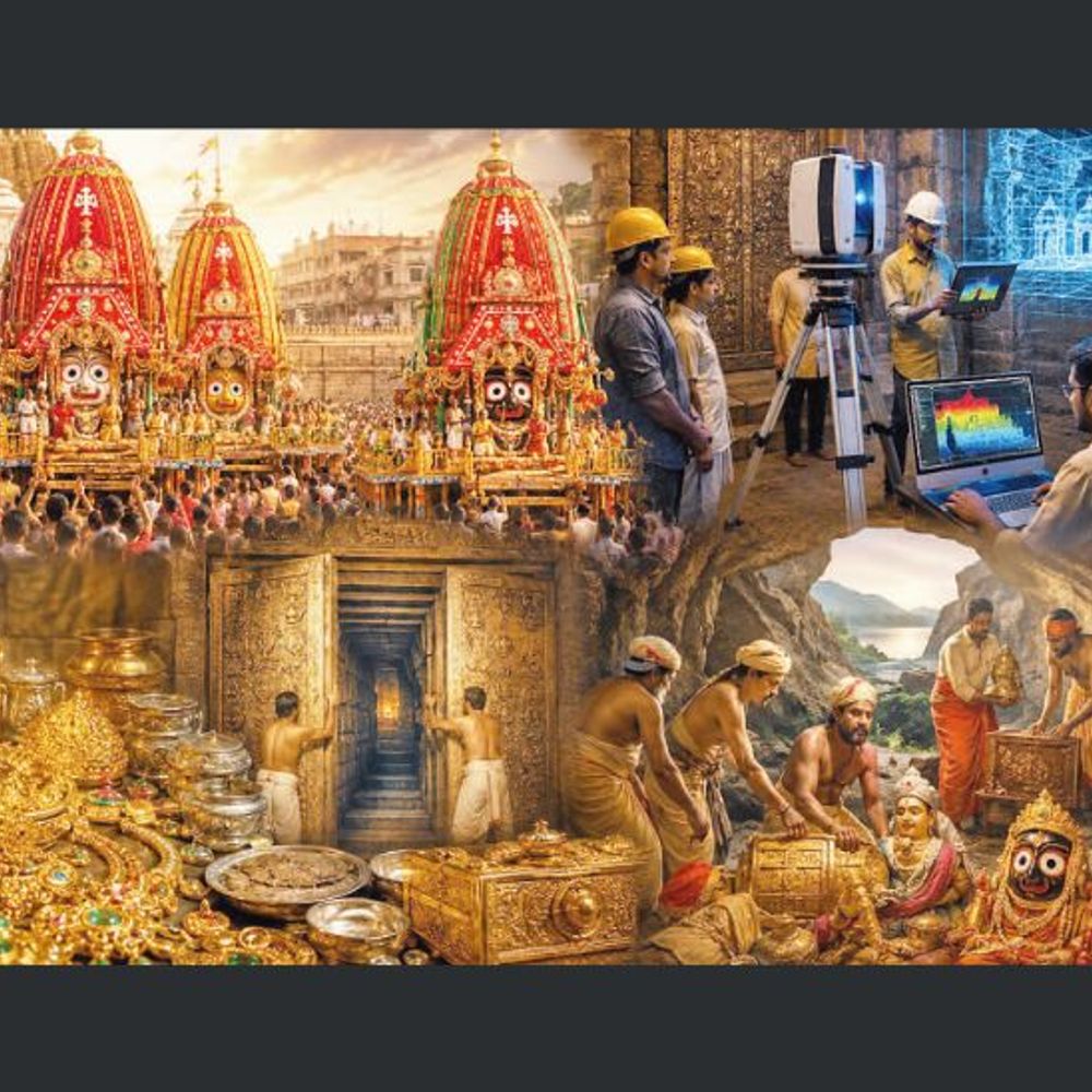જગન્નાથ મંદિરના રહસ્યમય રત્ન ભંડારનું આધુનિક વિજ્ઞાન દ્વારા વેરિફિકેશન