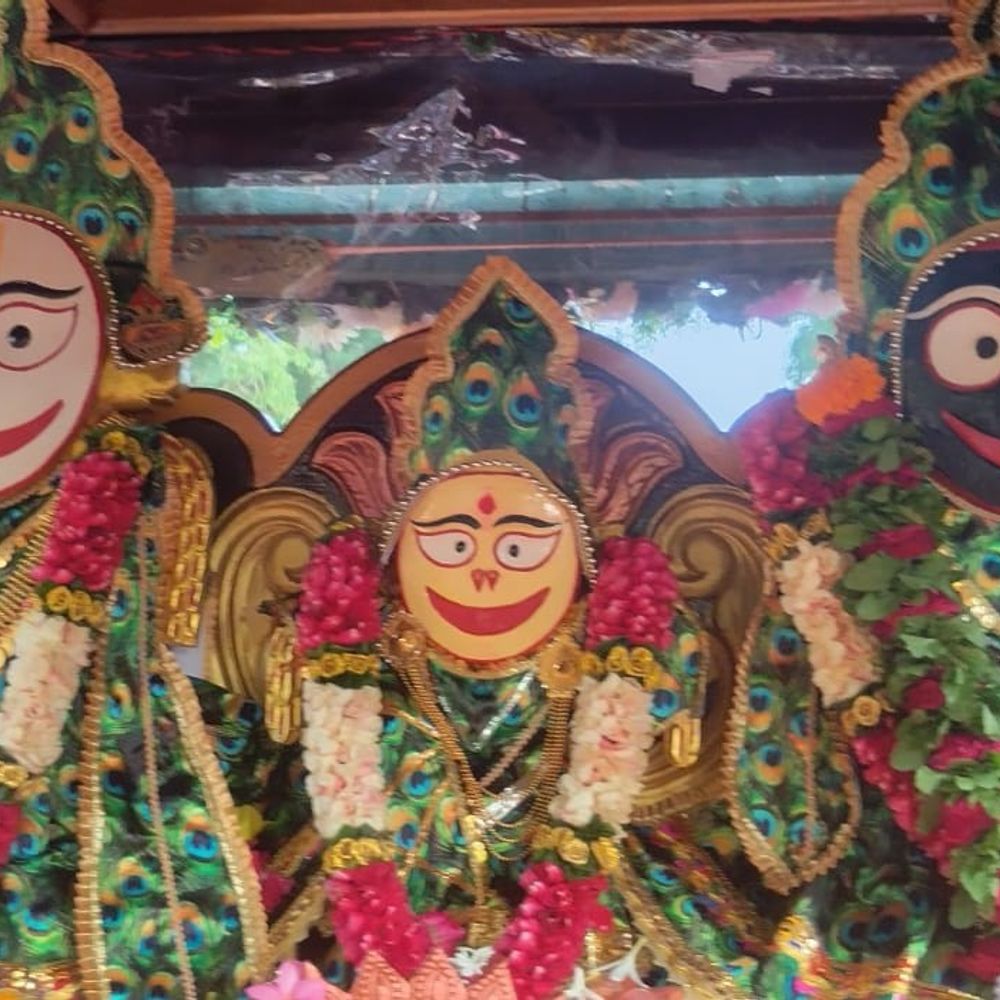 ગાંધીનગરમાં ભગવાન જગન્નાથજીની ભવ્ય નગરચર્યા:લોખંડી સુરક્ષા વચ્ચે 42મી રથયાત્રાનો મંગલ પ્રારંભ, સાંજે 7.30 કલાકે નિજ મંદિર પરત ફરશે