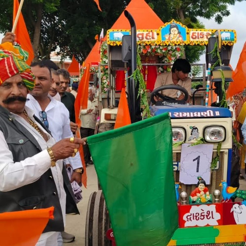 બોટાદમાં ભગવાન જગન્નાથજીની 29મી રથયાત્રાનું ભવ્ય પ્રસ્થાન:કોમી એકતાના દર્શન, એસપીની સૂચના હેઠળ ચુસ્ત પોલીસ બંદોબસ્ત