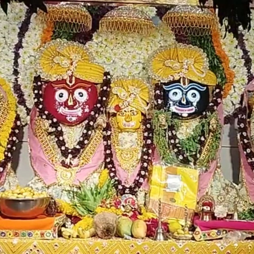 પાટણમાં અષાઢી બીજે ભગવાન જગન્નાથની રથયાત્રા:વહેલી સવારે મંગળા આરતી, પહીંદ વિધિ યોજાઈ; ભગવાન નગરચર્યાએ નીકળશે