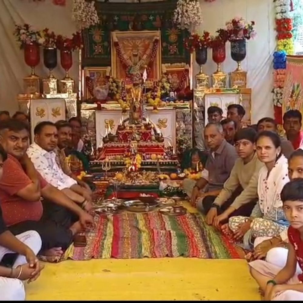 સુરેન્દ્રનગરના વાદીપરામાં અષાઢી બીજે બાબા રામદેવપીરનો પાટોત્સવ:શક્તિ બાળ રામા મંડળ દ્વારા છેલ્લા 10થી વધુ વર્ષોથી થાય છે સફળ આયોજન