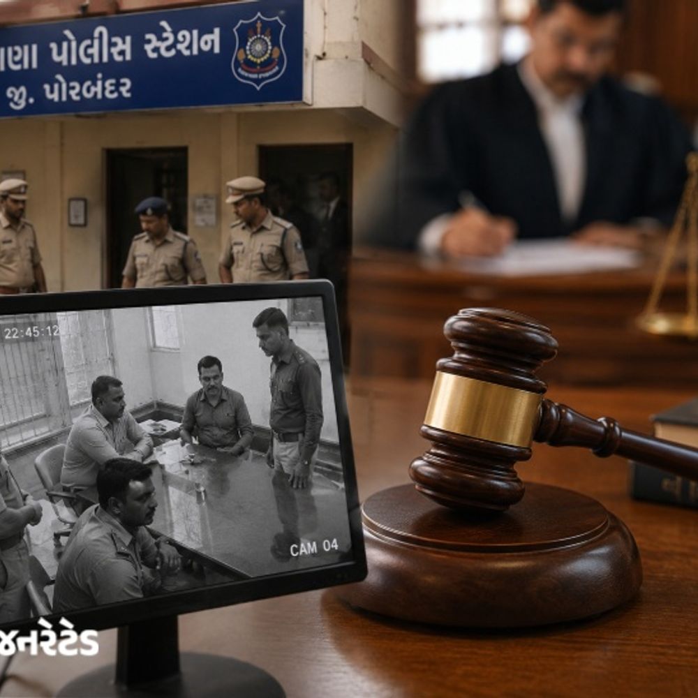 પોલીસ માટે શરમજનક કિસ્સો, કોર્ટનો DySP-PI સામે ફરિયાદનો આદેશ:આરોપી પોલીસ સ્ટેશનમાં બેઠો હતો અને પોલીસે કહ્યું મળતો નથી, વીડિયો જોઈને કેશોદ કોર્ટ બગડી