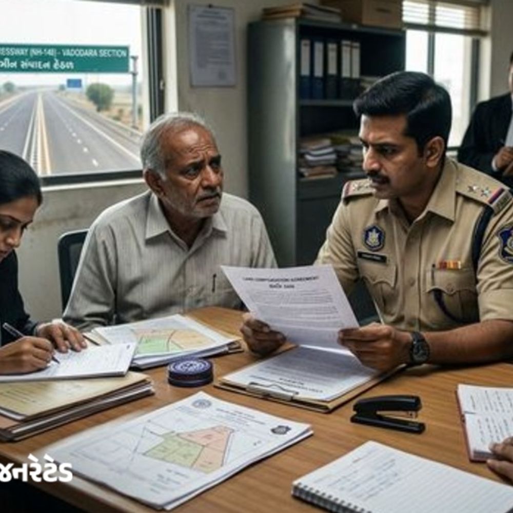 મૃતક-બહેનના નામે ખોટો કરાર કરીને ભાઈએ 2.62 કરોડ લઈ લીધા:દિલ્હી મુંબઈ એક્સપ્રેસ હાઈવે પ્રોજેક્ટમાં જમીન સંપાદનના વળતરનો મામલો, 5 સામે ફરિયાદ