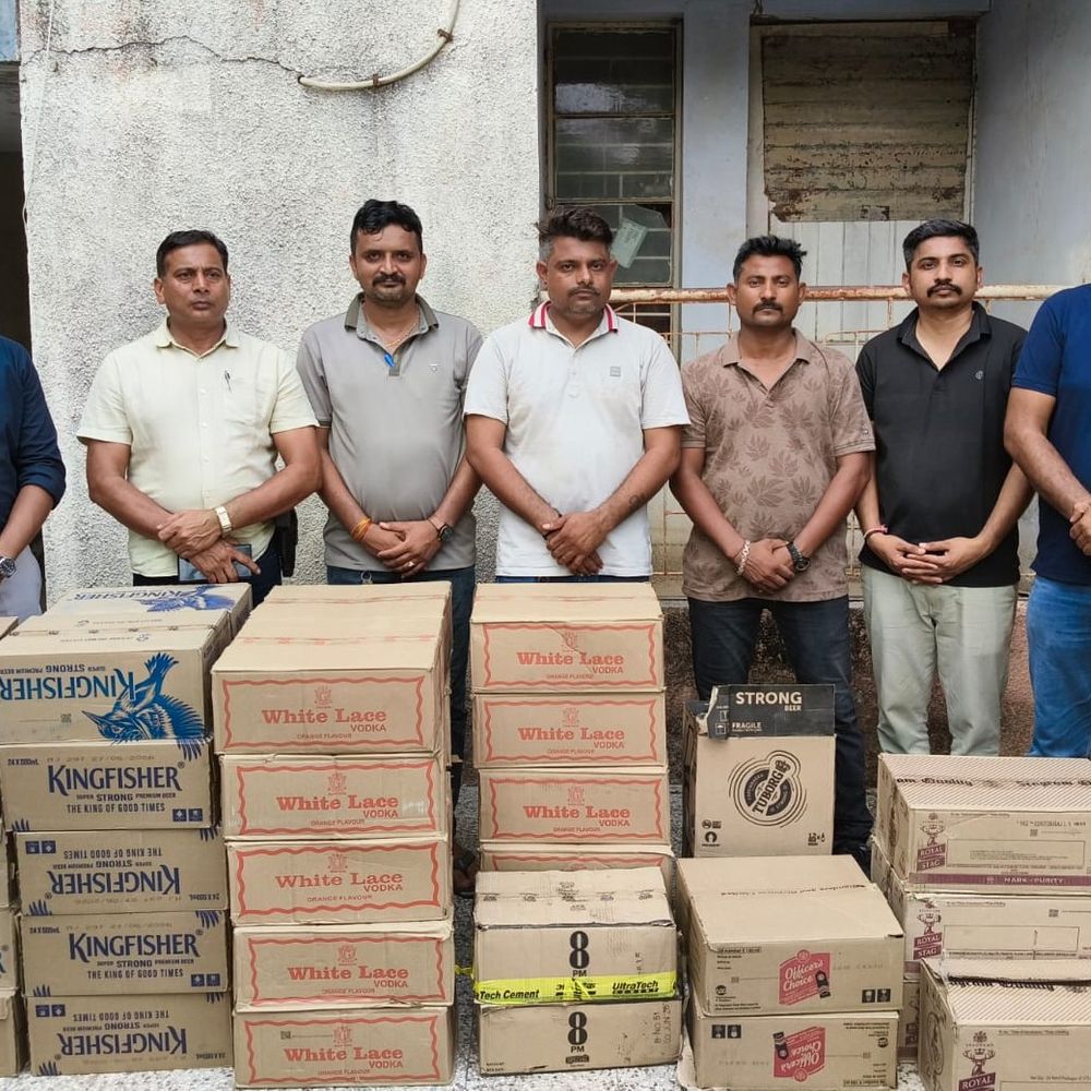 મહેસાણા LCBનો સપાટો:જોટાણાની સીમમાંથી રૂ.3.16 લાખના વિદેશી દારૂના જથ્થા ઝડપી પાડ્યો