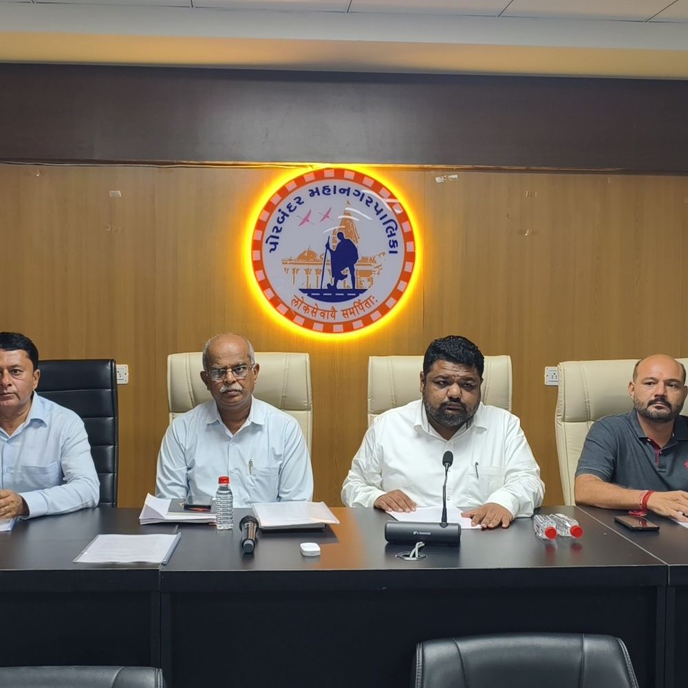 પોરબંદર મહાપાલિકાની બોર્ડ બેઠકમાં મહત્વના ઠરાવો મંજૂર:વેજીટેબલ માર્કેટની ખાલી દુકાનો ફાળવવા નિર્ણય, વાડી પ્લોટ ખાતે વેચાણ કેન્દ્ર સ્થાપવા અંગે ચર્ચા