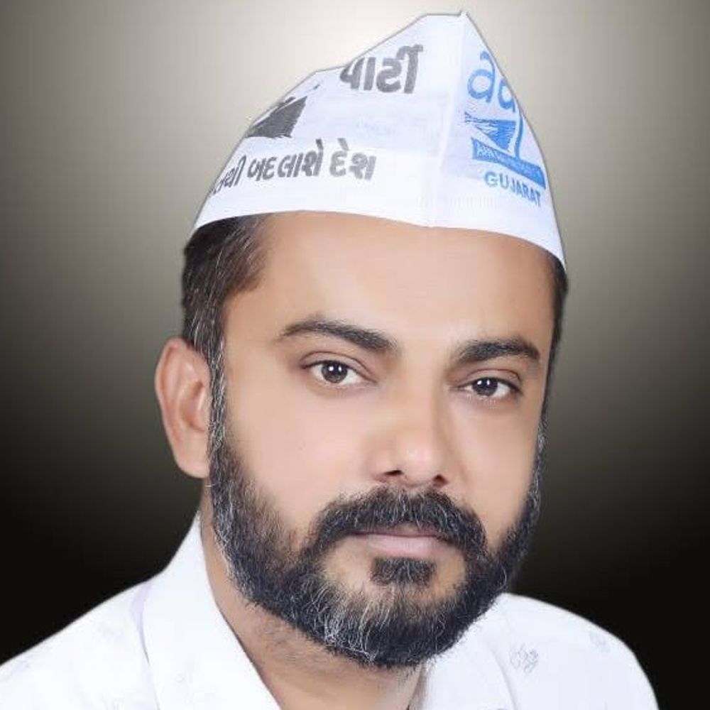 દાહોદમાં AAP નેતા હાર્દિક સોલંકીનું રાજીનામું:વિધાનસભા ચૂંટણી પૂર્વે પક્ષમાં ગાબડું, રાજીનામું પક્ષના પ્રદેશ પ્રમુખને મોકલી આપ્યું