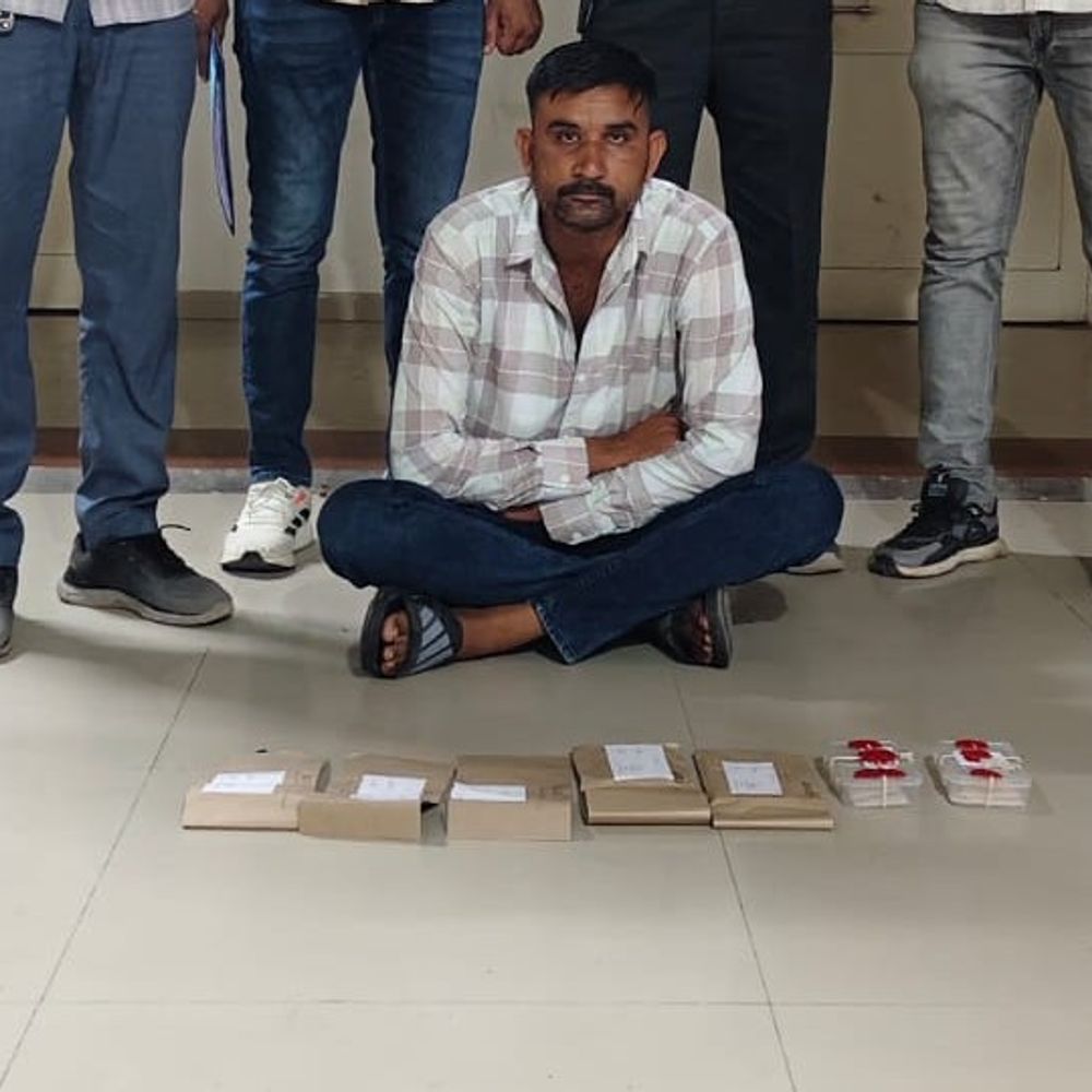 મોરબીમાં મેફેડ્રોન પાવડર સાથે એક ઝડપાયો:SOGએ ₹1.09 લાખનો મુદ્દામાલ જપ્ત કરી ગુનો નોંધ્યો
