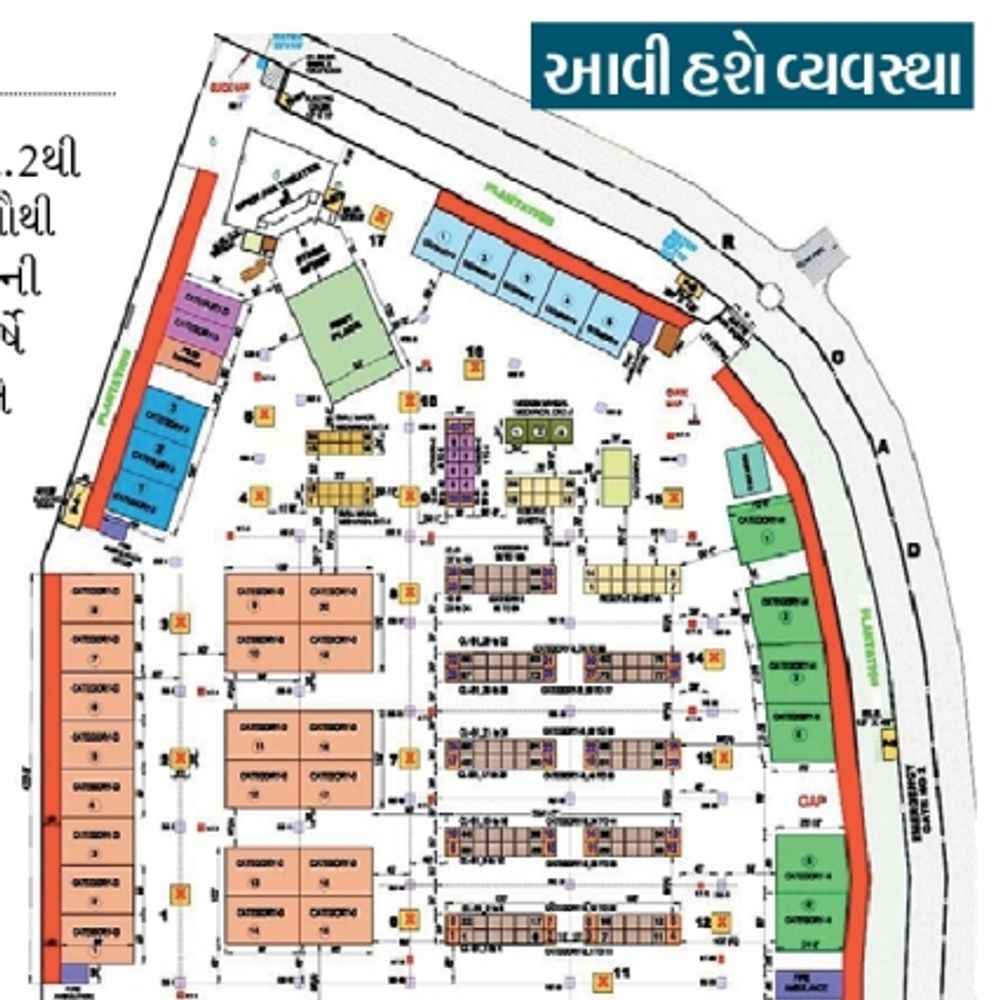 રાજકોટ લોકમેળાનો AI અને ડ્રોન ફૂટેજ દ્વારા તૈયાર થયેલ હાઈટેક ‘લેઆઉટ પ્લાન’ જાહેર