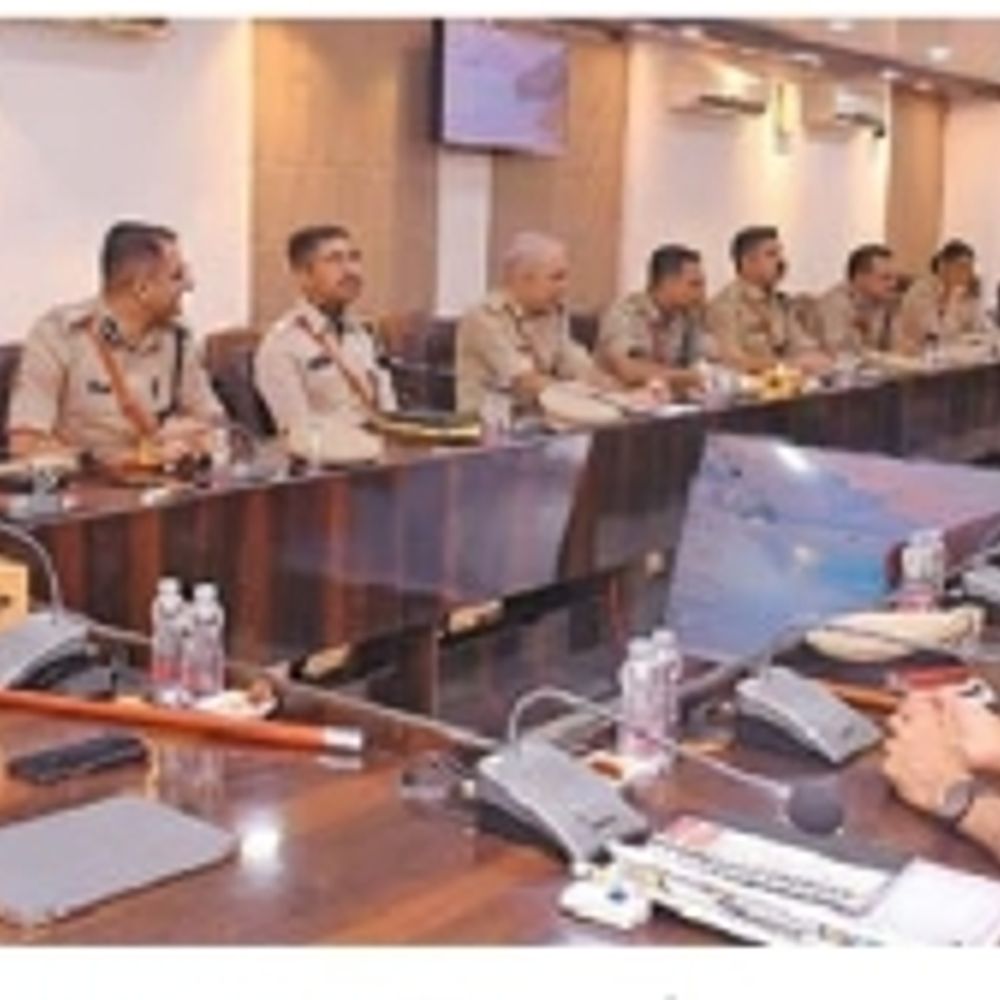 ડીજીપી જી.એસ.મલિકની વડોદરા મુલાકાત