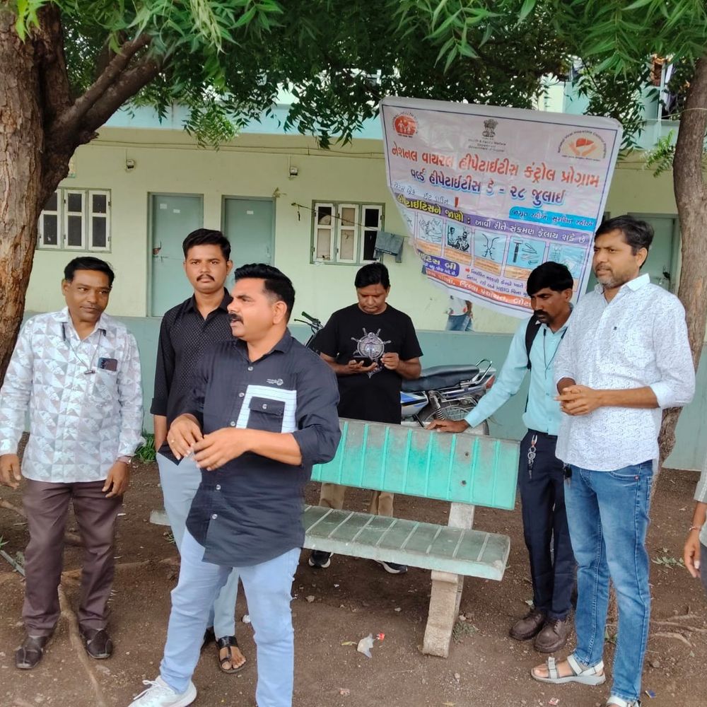 બોટાદની ખાનગી કંપનીમાં હિપેટાઇટિસ ડે ઉજવાયો:હેલ્થ કેમ્પ અને જાગૃતિ કાર્યક્રમનું આયોજન કરાયું