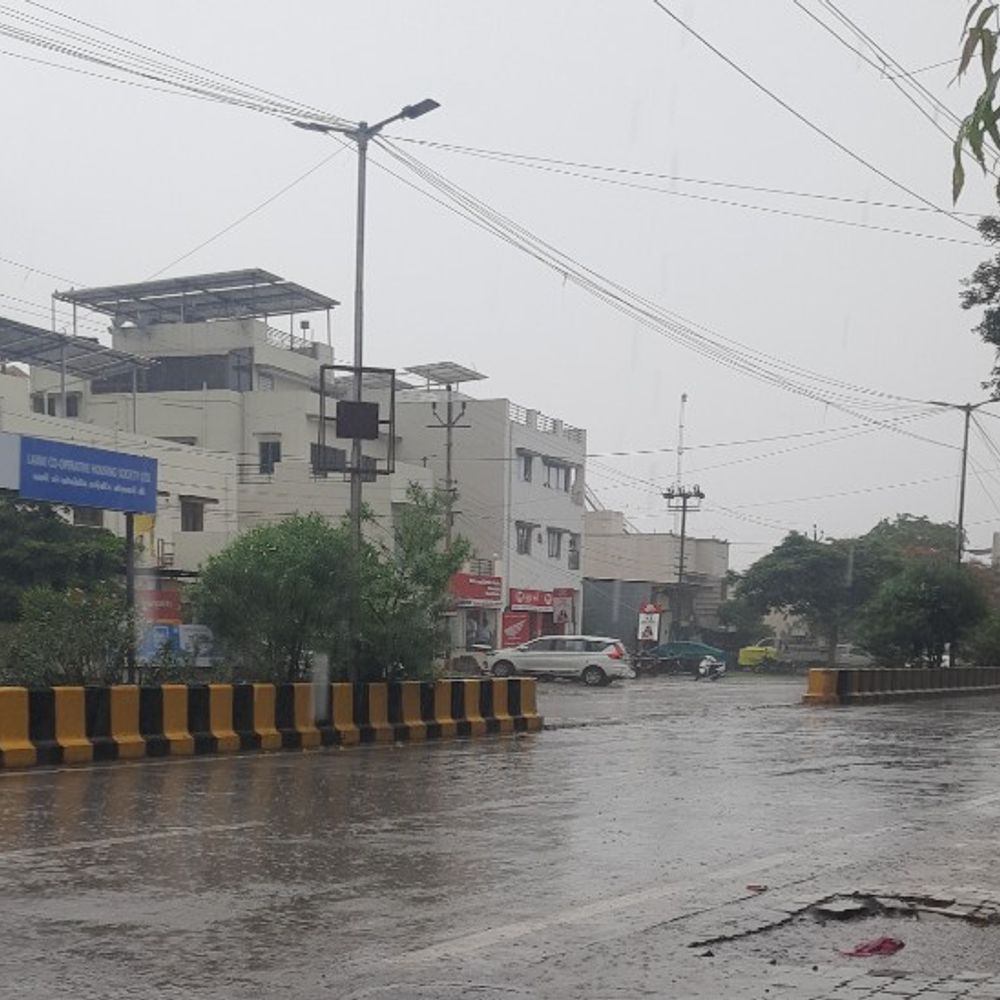 ભાવનગરમાં આજે યલો એલર્ટ:વલ્લભીપુરમાં પોણો ઈંચ, ભાવનગર, સિહોર તથા મહુવામાં અડધો ઈંચ વરસાદ વરસ્યો